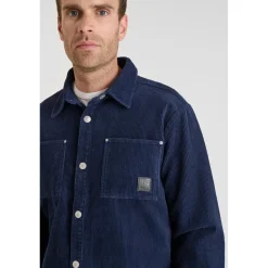 Chemise MAGE bleu Hank en coton