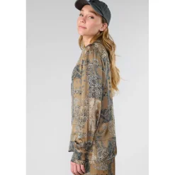 Chemise MORENA gris Emma en viscose