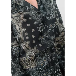 Chemise MORENA noir Lucie en viscose