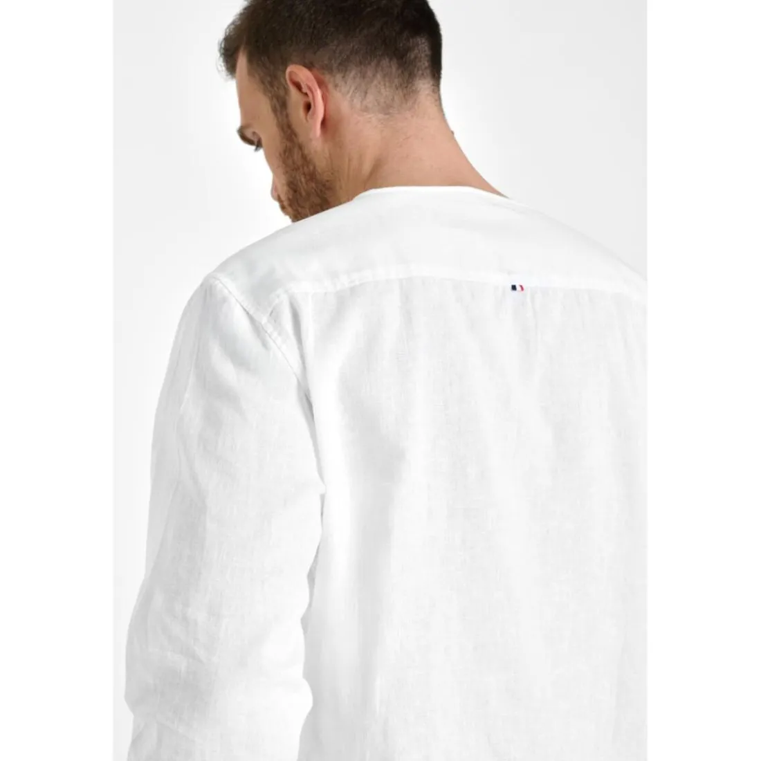 Chemise NATIS blanc Vern en coton