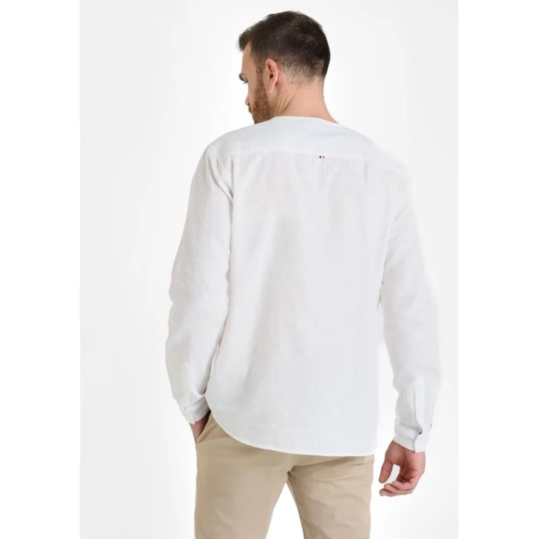 Chemise NATIS blanc Vern en coton