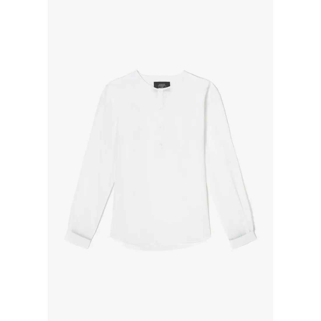 Chemise NATIS blanc Vern en coton
