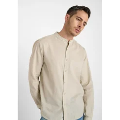 Chemise RELIS beige Luke en coton