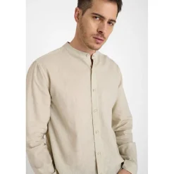 Chemise RELIS beige Luke en coton