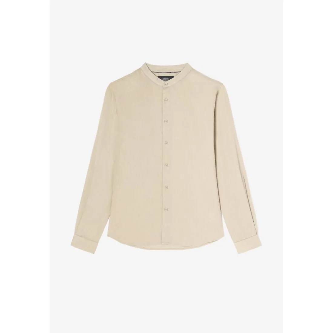 Chemise RELIS beige Luke en coton
