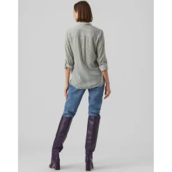 Chemises Verte en viscose Sam
