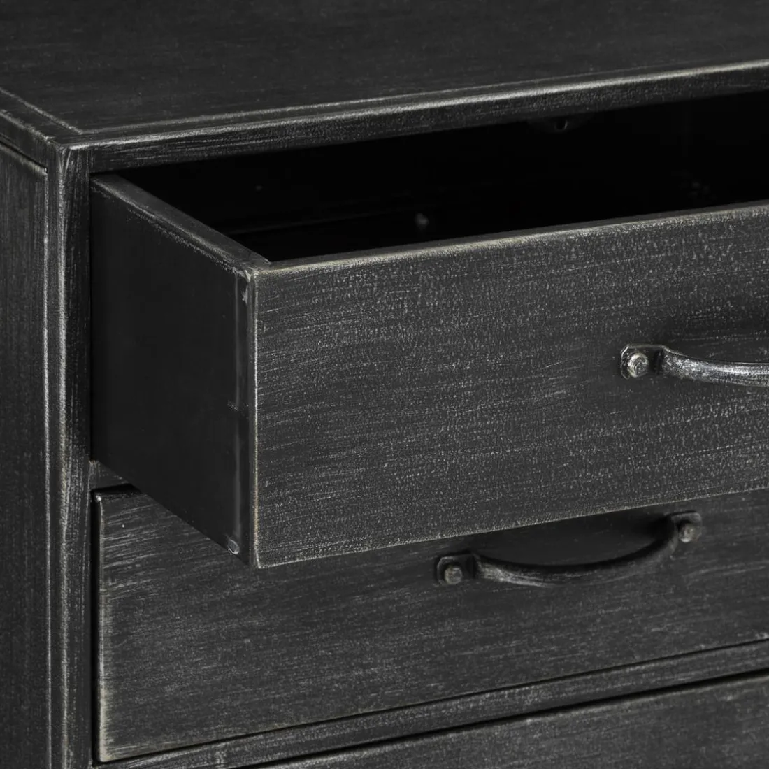 Chiffonnier 6 Tiroirs Sevin Gris