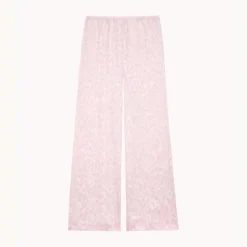 Chloé - bas de pyjama long imprimé blanc