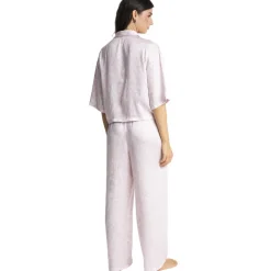 Chloé - Haut de pyjama manches trois quart rose