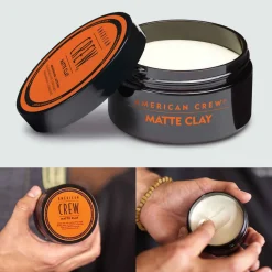 Cire Cheveux pour Homme Fixation Moyenne à Forte & Fini Mat et Soyeux