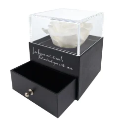 Coffret à bijoux Rose eternelle Blanche - So Charm