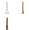 Coffret 3 bougies Little cottage blanc et rose