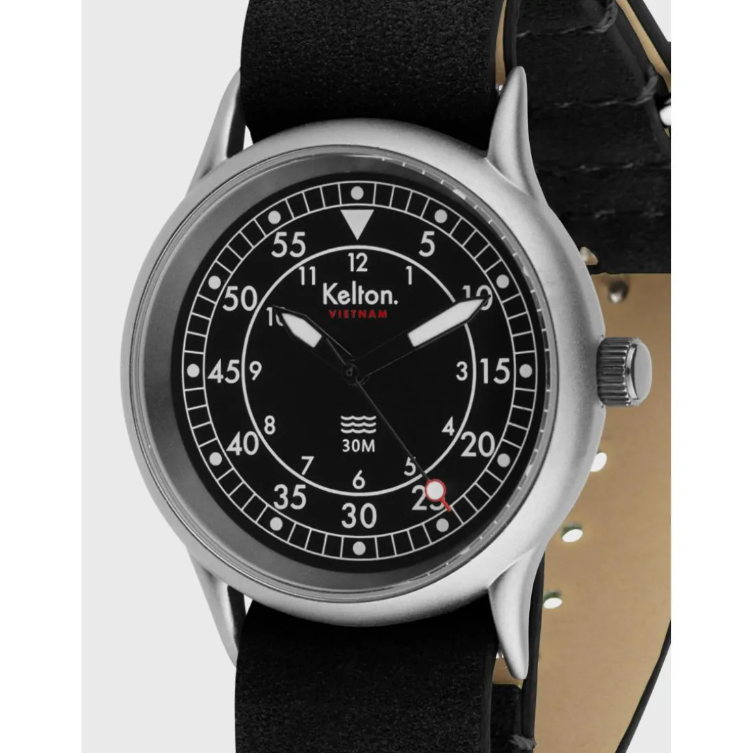 COFFRET : montre Vietnam 2 & second bracelet noir
