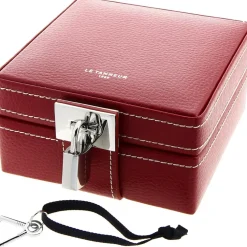 Coffret bijoux nomade Rouge