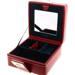 Coffret bijoux nomade Rouge