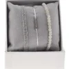 Coffret Les Interchangeables A48539 - Strass Box Mini Plaque Ligne Ornements Palladium / Cristal Les Interchangeables