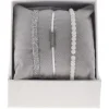 Coffret Les Interchangeables A48537 - Strass Box Mini Plaque Ligne Ornements Palladium / Cristal Les Interchangeables