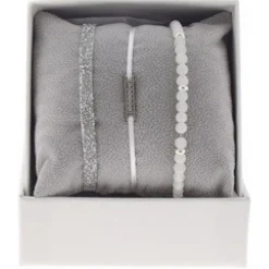 Coffret Les Interchangeables A48537 - Strass Box Mini Plaque Ligne Ornements Palladium / Cristal Les Interchangeables