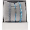 Coffret Les Interchangeables A48546 - Strass Box Mini Plaque Ligne Ornements Palladium / Cristal Les Interchangeables