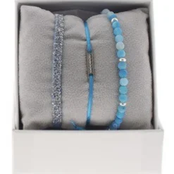 Coffret Les Interchangeables A48546 - Strass Box Mini Plaque Ligne Ornements Palladium / Cristal Les Interchangeables
