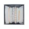 Coffret Les Interchangeables A54356 - Strass Box Jonc Fil Beige Rose Or Rose Les Interchangeables