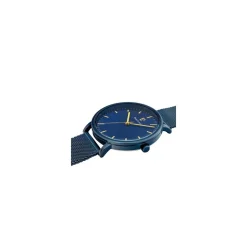 Coffret Montre Homme Pierre Lannier Essential - 388C466 Bracelet Cuir Bleu