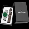 Coffret Montre Homme Pierre Lannier Essential - 386C171 Bracelet Cuir Marron
