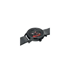 Coffret Montre Homme Pierre Lannier Paddock - 385C439 Bracelet Cuir et acierNoir