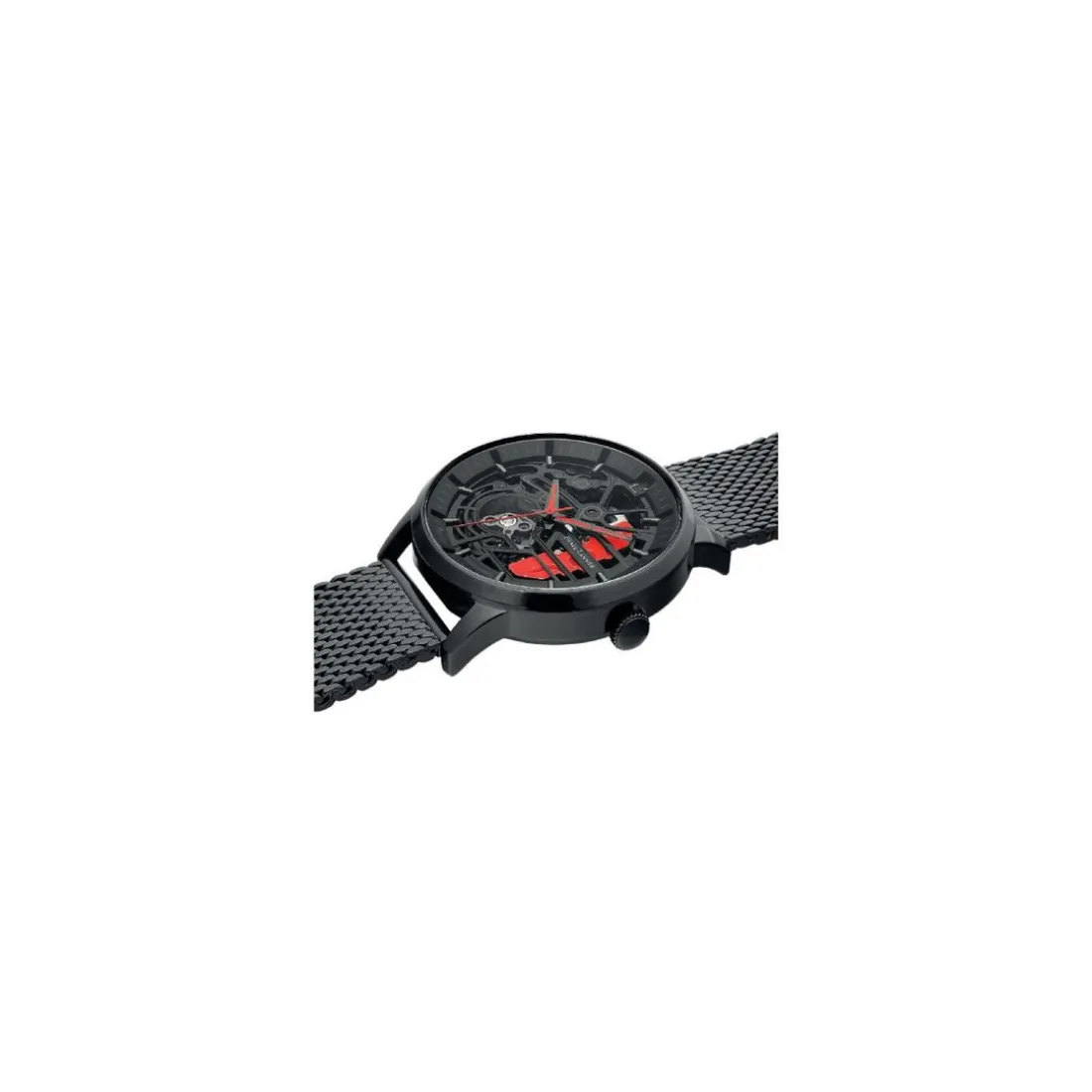 Coffret Montre Homme Pierre Lannier Paddock - 385C439 Bracelet Cuir et acierNoir