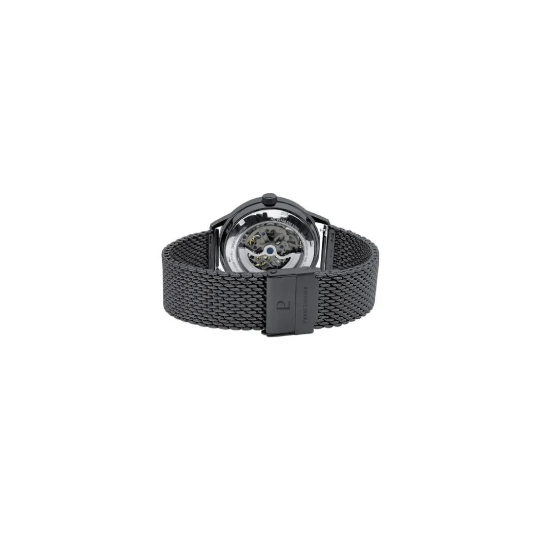 Coffret Montre Homme Pierre Lannier Paddock - 385C439 Bracelet Cuir et acierNoir