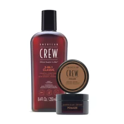 Coffret Routine Soins Coiffage Homme - Brillance forte
