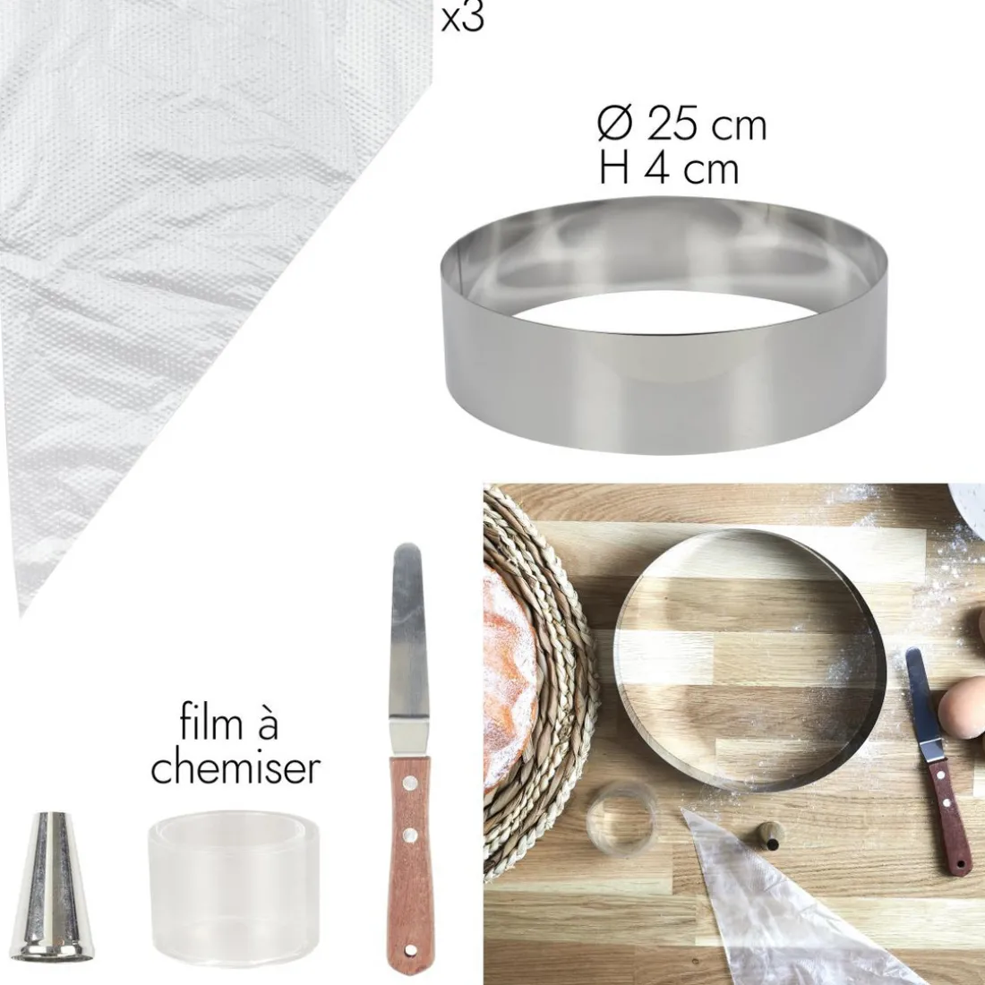 Coffret Tarte Meringuée M8