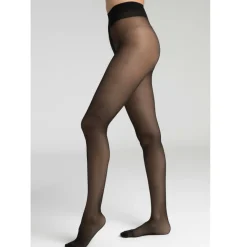 Collant amincissant voile 25D noir - Dim