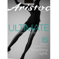 Collant doux 15D noir en nylon