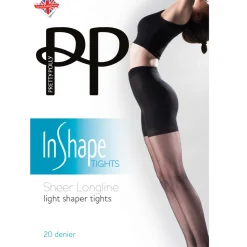 Collant effet panty gainant nude en nylon