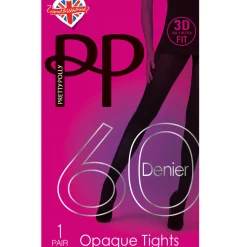 Collant opaque 60D noir en nylon