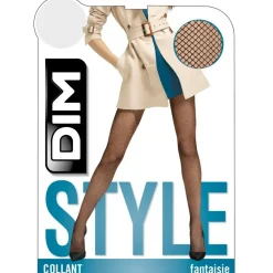 Collant resille 73D noir - Dim
