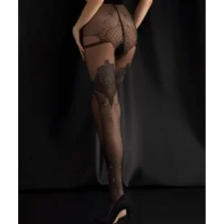 Collants 15 deniers - Noir Fiore