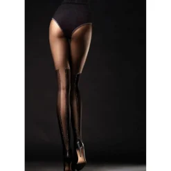 Collants 40 deniers - Noir Fiore