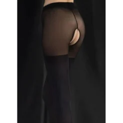 Collants 40 deniers - Noir Fiore
