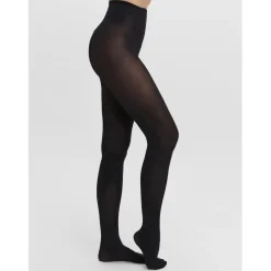 Collants de sport noir en nylon Queen