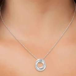 Collier et pendentif So Charm B2217-ARGENT Femme