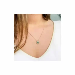 Collier Femme Maison de la Bijouterie Sensimio UW3Z4Y45 Plaqué or