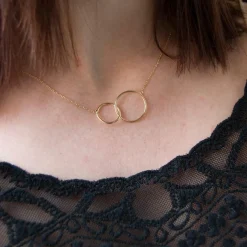 Collier Femme Maison de la Bijouterie Sensimio UYZZ5U45 Plaqué or