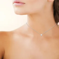 Collier Femme Maison de la Bijouterie Sensimio VWZ4W040 Argent