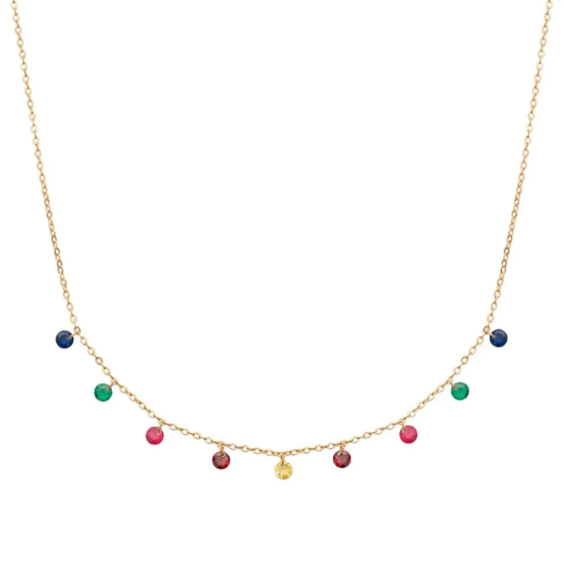 Collier Femme Maison de la Bijouterie Sensimio UW34V345 Plaqué or