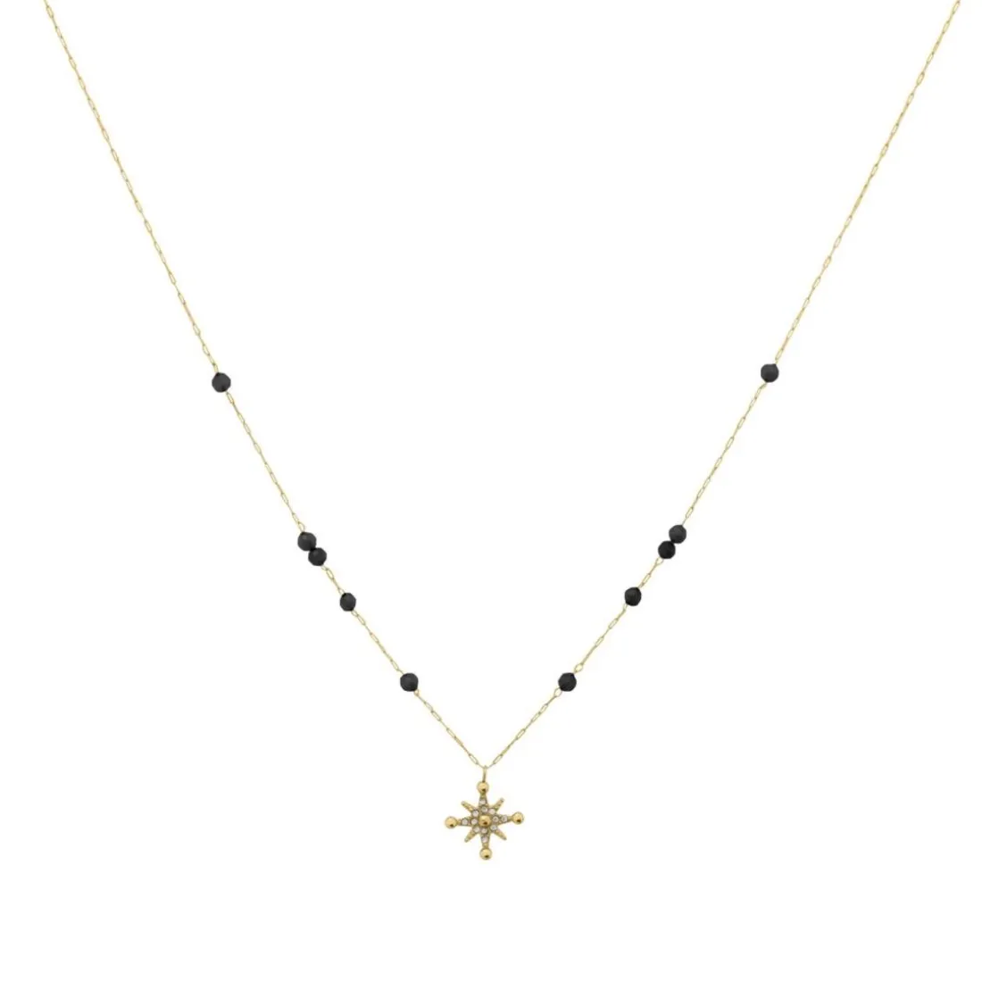 Collier Femme Pierre Lannier Bijoux Australe - BJ22A0231 Acier Doré