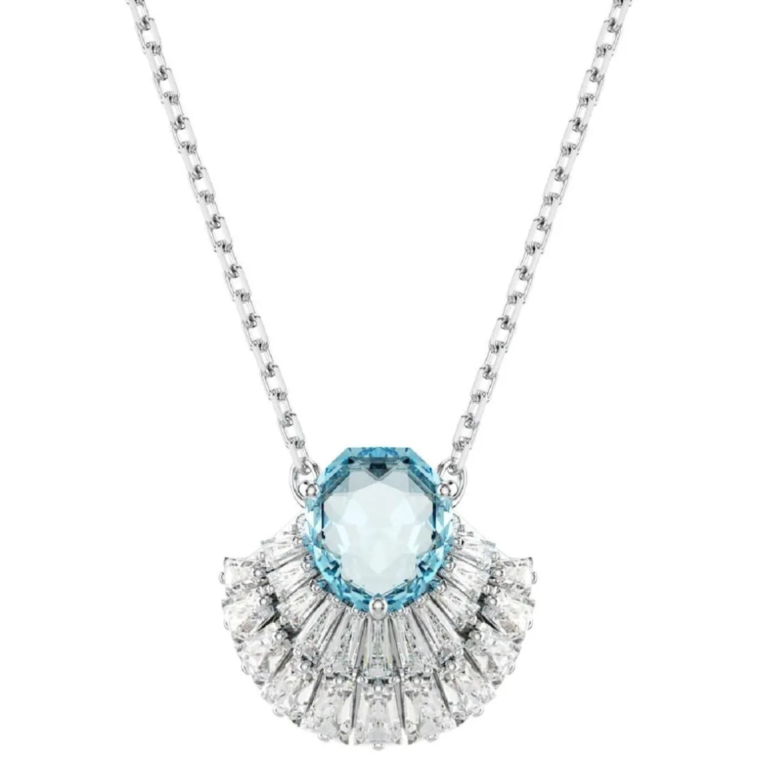 Collier Femme Swarovski Idyllia E - 5689195 bleu,argent