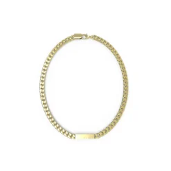 Collier homme JUXN03005JWYG - X LOGO