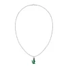 Collier HommeLacoste Arthor - 2040228 Acier Vert